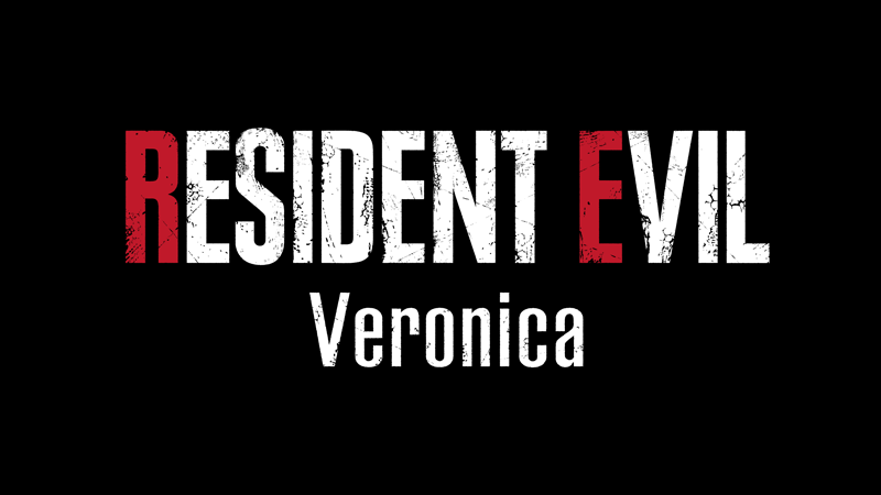 Official Resident Evil Veronica title art